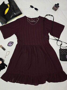 Disturbia Sheer Smock Dress